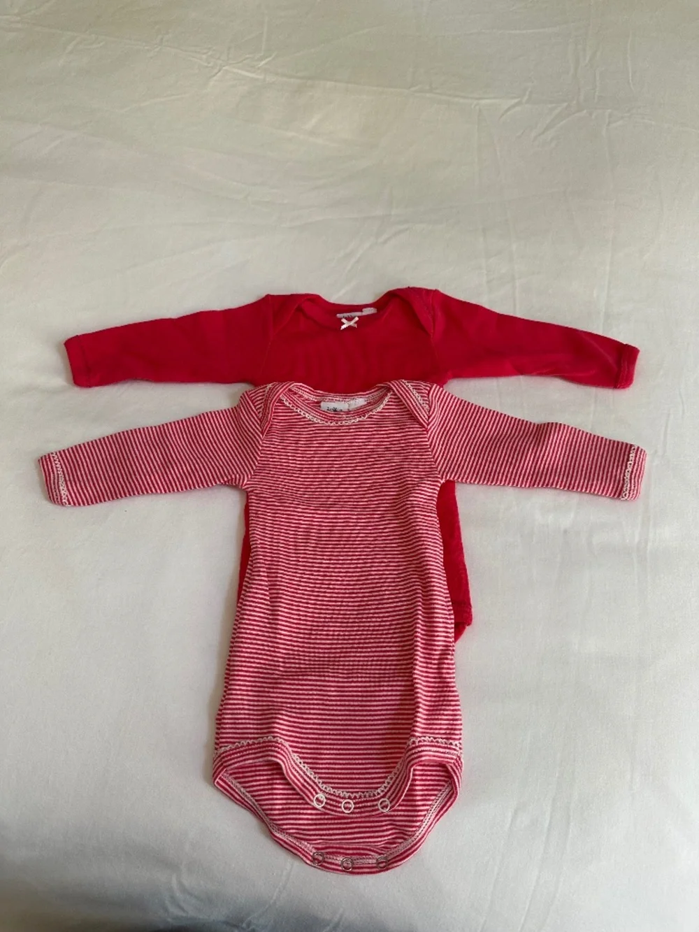 Petit Bateau Dark Pink Bodysuit Bundle 3M / 60cm